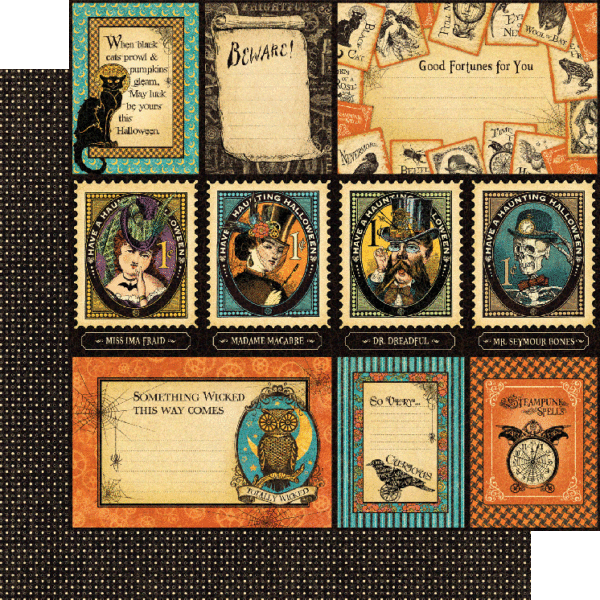 Graphic 45 Steampunk Spells 12” x 12” Deluxe Collector’s Edition
