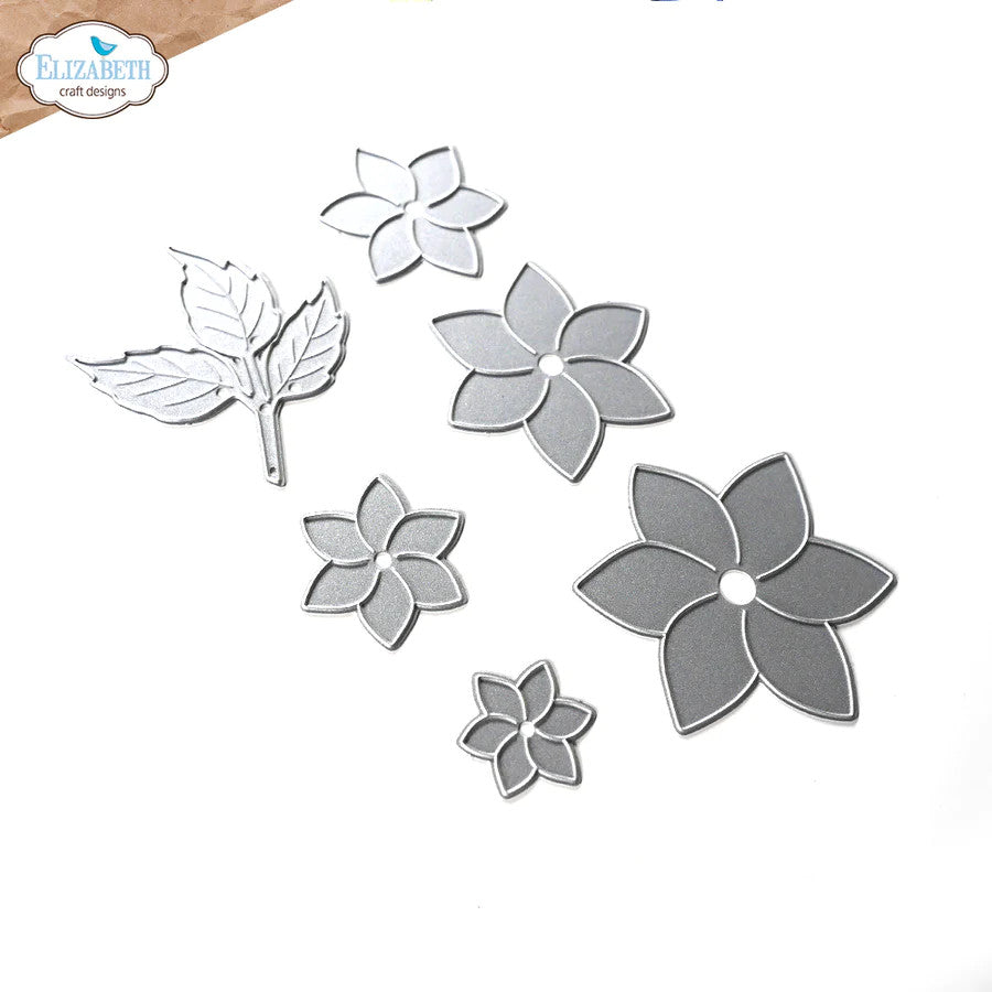Elizabeth Craft Designs Juego de 20 troqueles florales