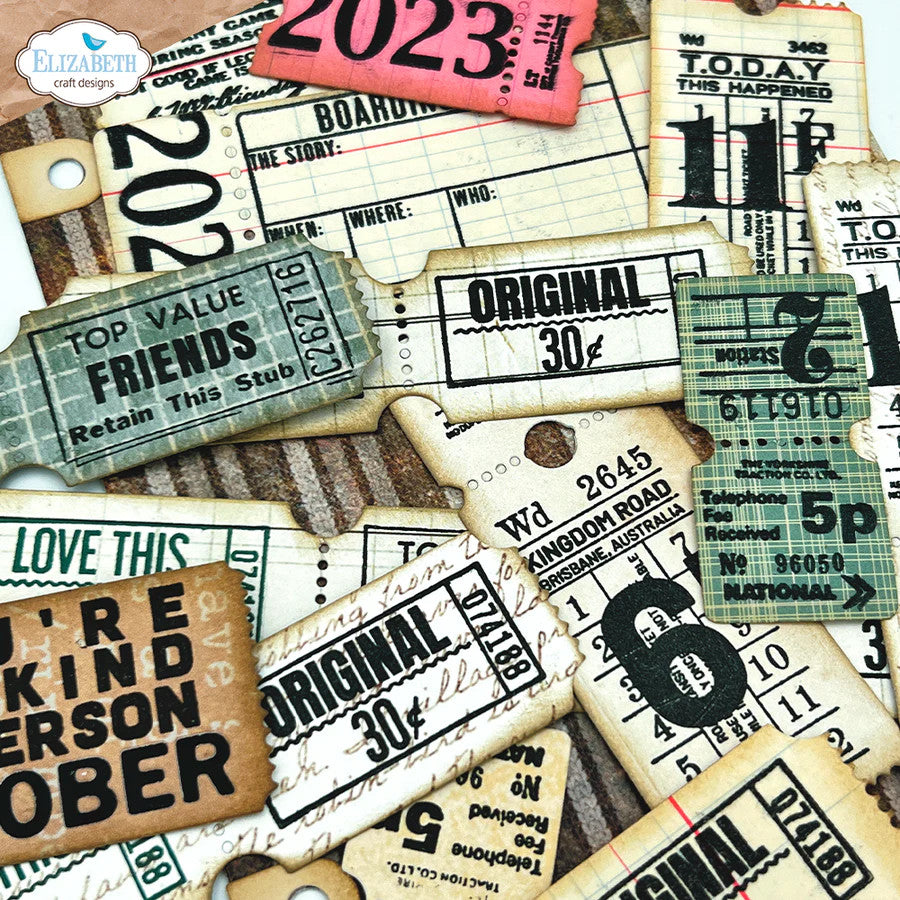 Elizabeth Craft Designs Planner Essentials 56 kaartjes en tabbladen