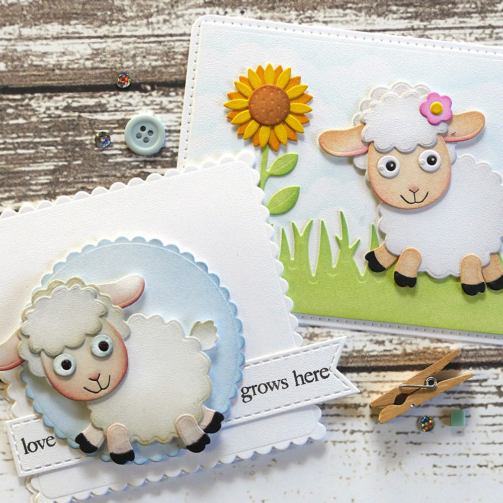 Juego de troqueles de oveja Elizabeth Craft