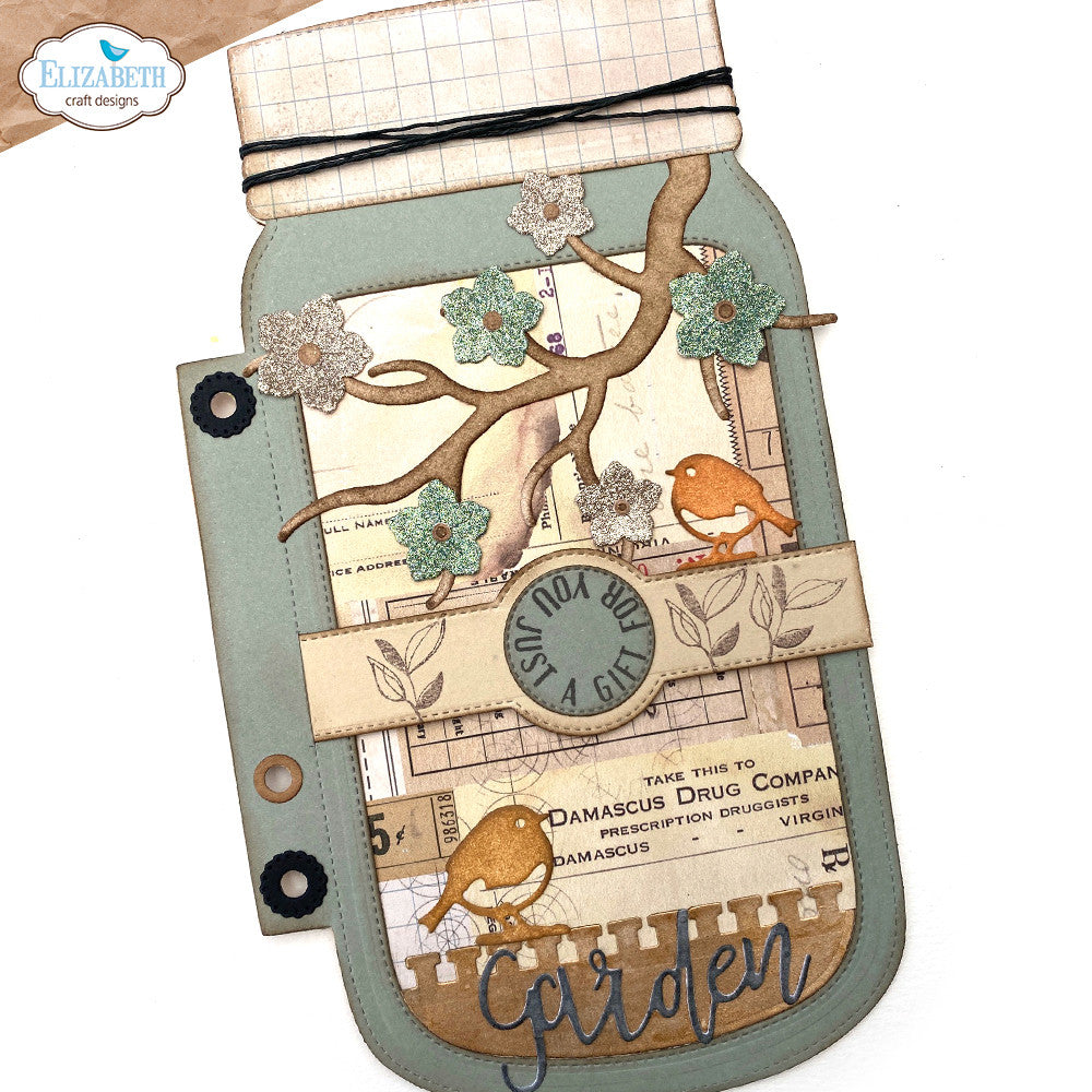 Elizabeth Craft Designs Mason Jar / Sneeuwbol speciale kit