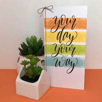Elizabeth Craft Your Day Clear Stamp