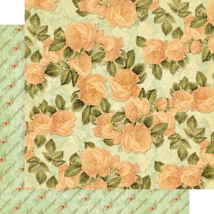 Graphic 45 Le Romantique 8”x 8” Paper Pad
