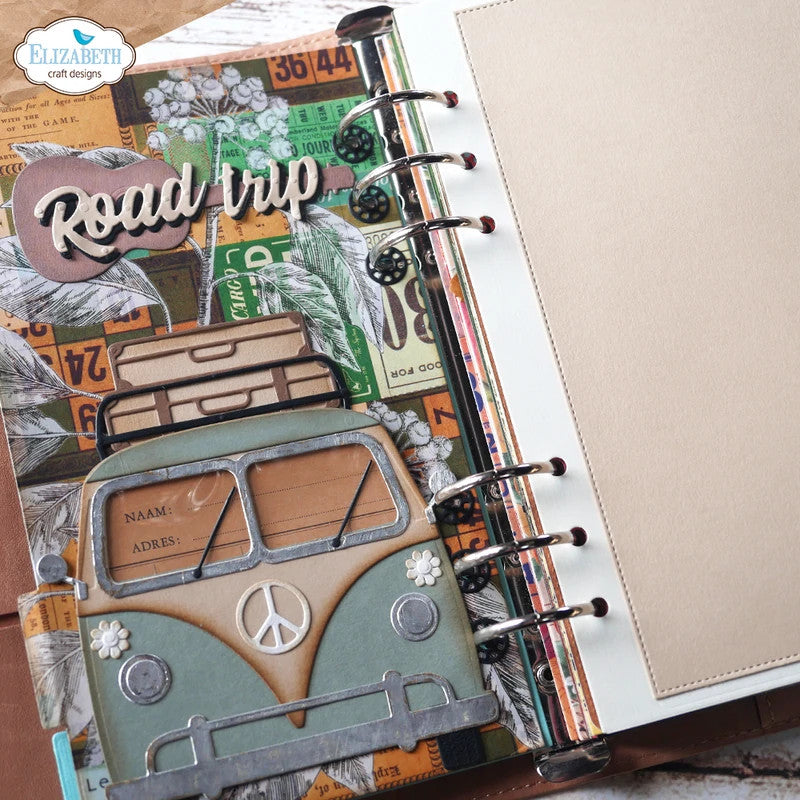 Elizabeth Craft Designs Retro Bus *Speciale kit*