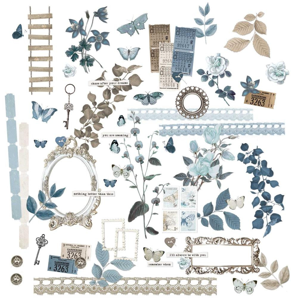 49 & Market Vintage Artistry Serenity - Laser Cut Elements
