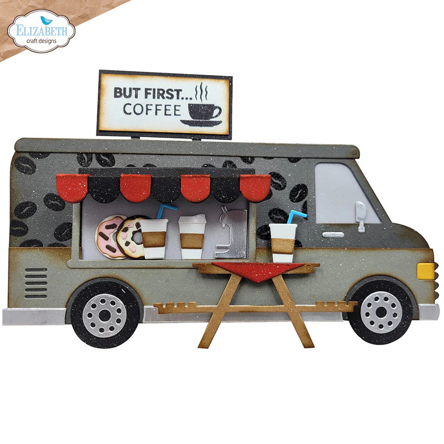 Elizabeth Craft Designs Food Truck Die Set 2012