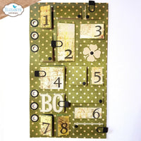 Elizabeth Craft Designs Calendar Numbers Stamp Set
