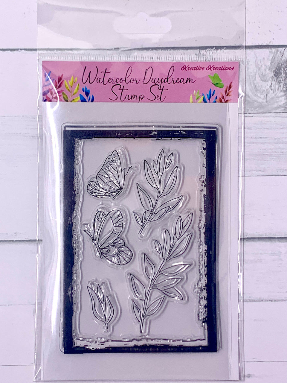 Kreative Kreations Watercolor Daydream Stamp Set