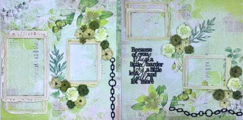 Spectrum Limeade lay-out van 2 pagina's