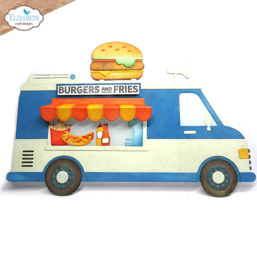 Elizabeth Craft Designs Food Truck Die Set 2012