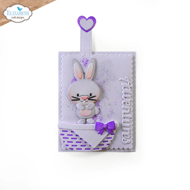 Elizabeth Craft Designs Juego de troqueles con lengüetas de extracción