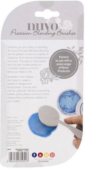 Nuvo Precision Blending Brushes 2 Pk
