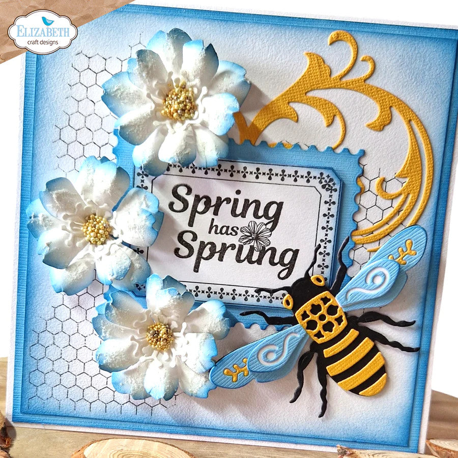 Elizabeth Craft Designs Everyday Elements Happy stempelset