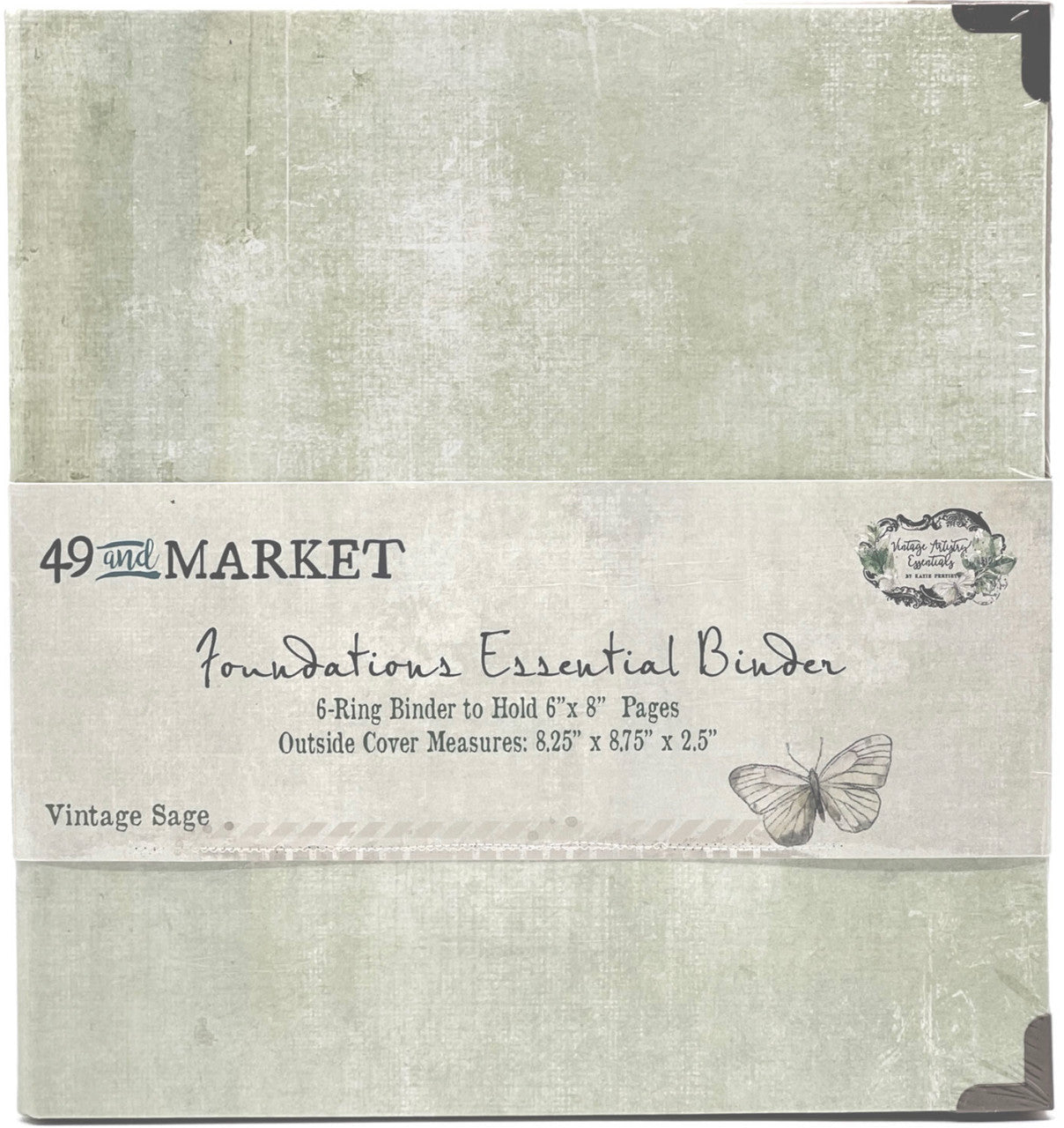 49 & Market Foundations Essential Binder - Vintage Sage – Kreative