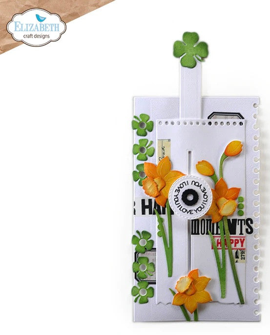 Troquel de narcisos de Elizabeth Craft Designs