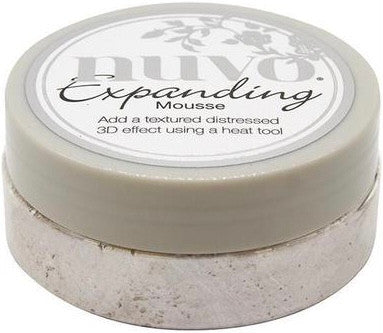 Nuvo Embellishment Mousse expandible de lino desgastado