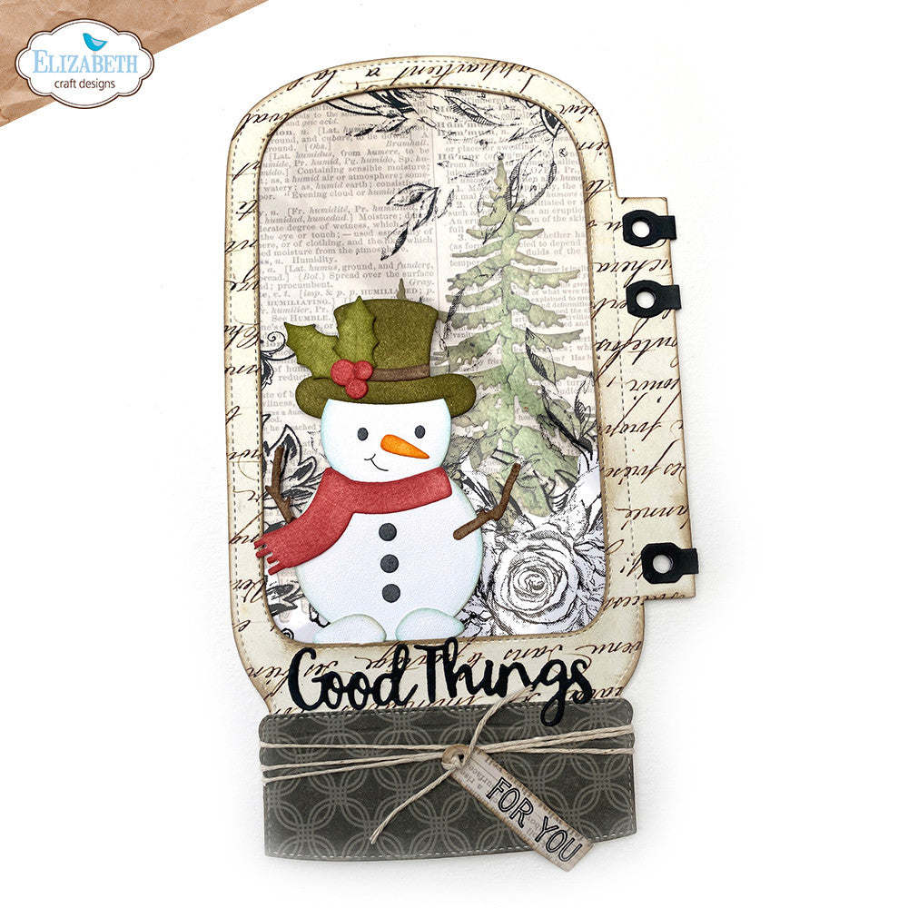Elizabeth Craft Designs Mason Jar / Sneeuwbol speciale kit
