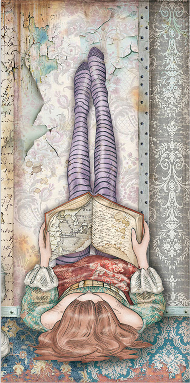 Stamperia (6"x12") dubbelzijdig papierpakket - Lady Vagabond Lifestyle