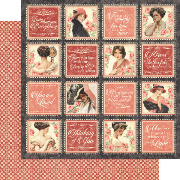Graphic 45 Mon Amour 12” x 12” Deluxe Collector's Edition
