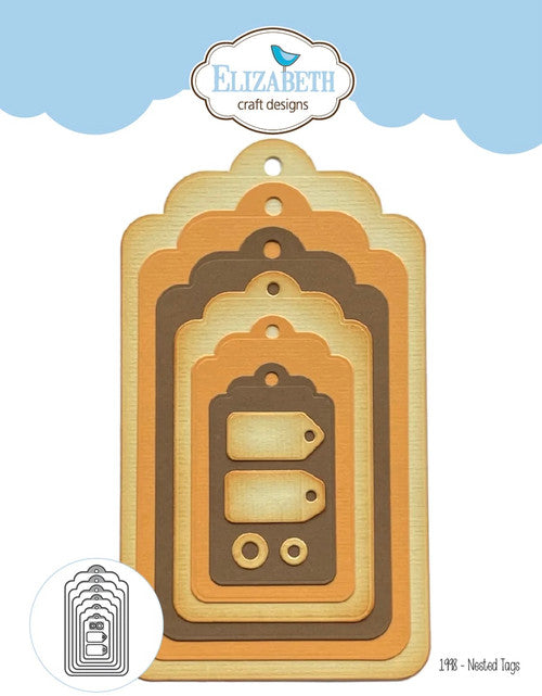 Elizabeth Craft Designs Nested Tags Die Set