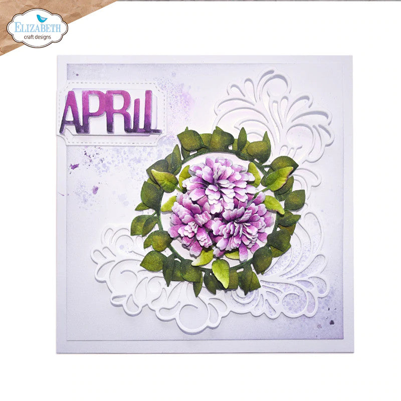 Elizabeth Craft Designs Florals 17 stansenset