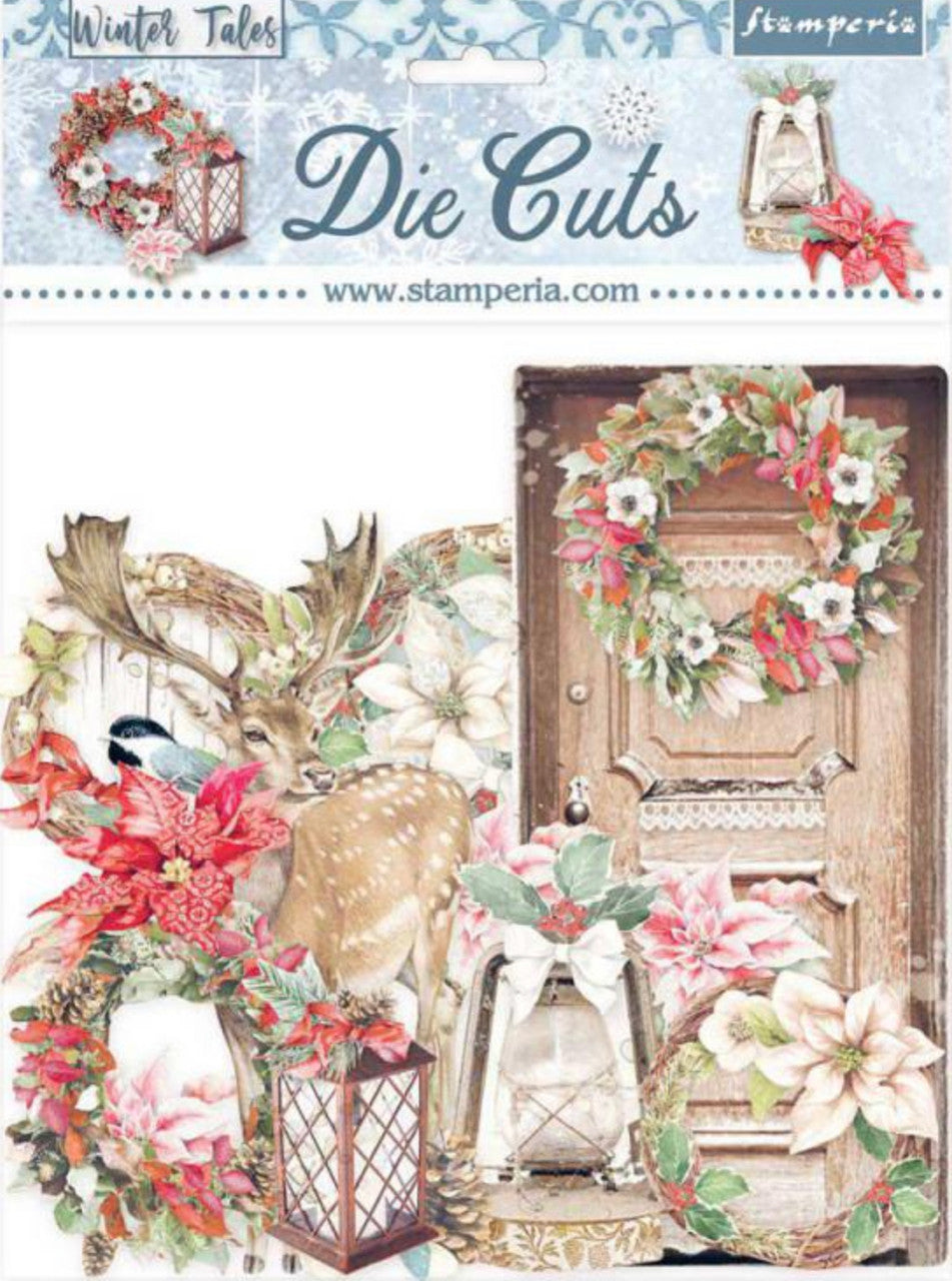 Stamperia Winter Tales Die Cuts Elements