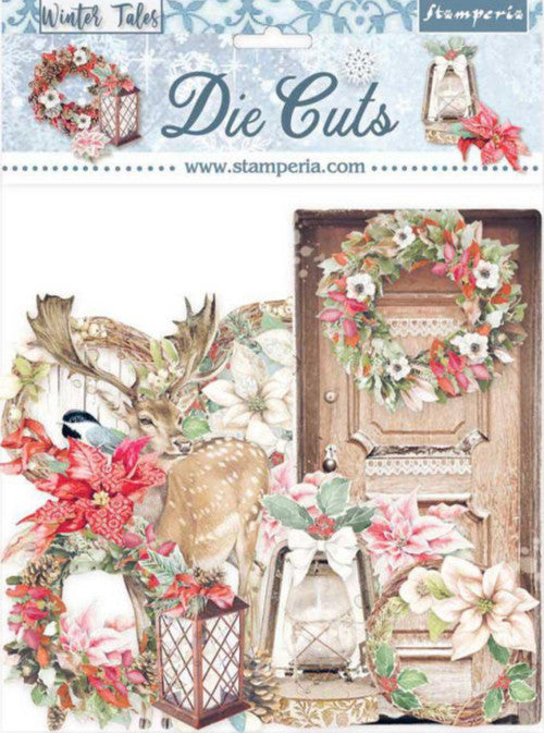 Stamperia Winter Tales Die Cuts Elements