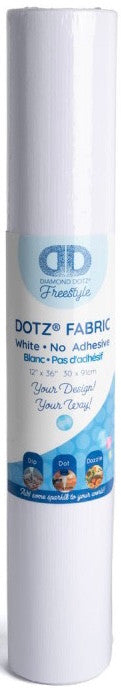 Rollo de Tela Diamond Dotz Freestyle Liso 12x36
