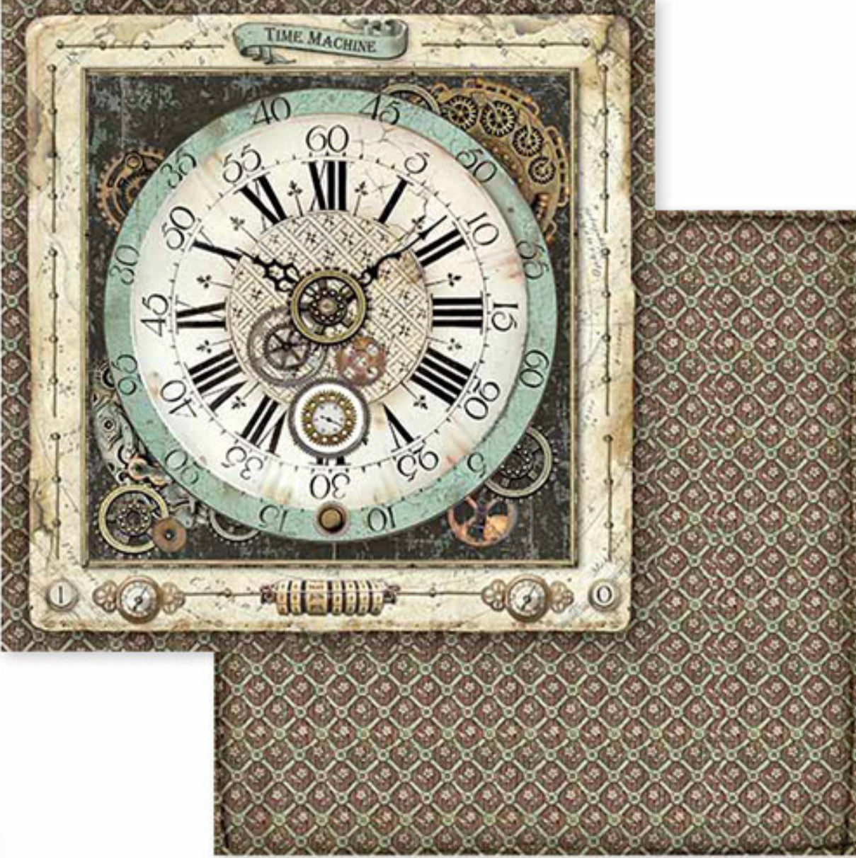 Stamperia Voyages Fantastiques-papierpakket 8 "x 8"