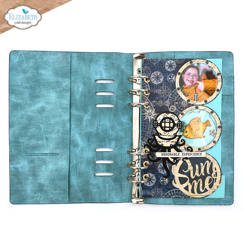 Elizabeth Craft Designs Planner Essentials 48: Patrijspoortpagina Die Set (1937)