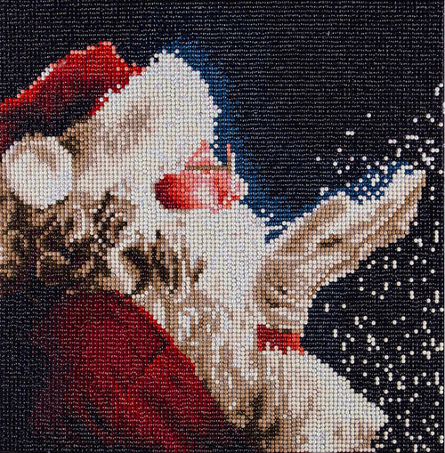 Diamond Art Holiday Santa