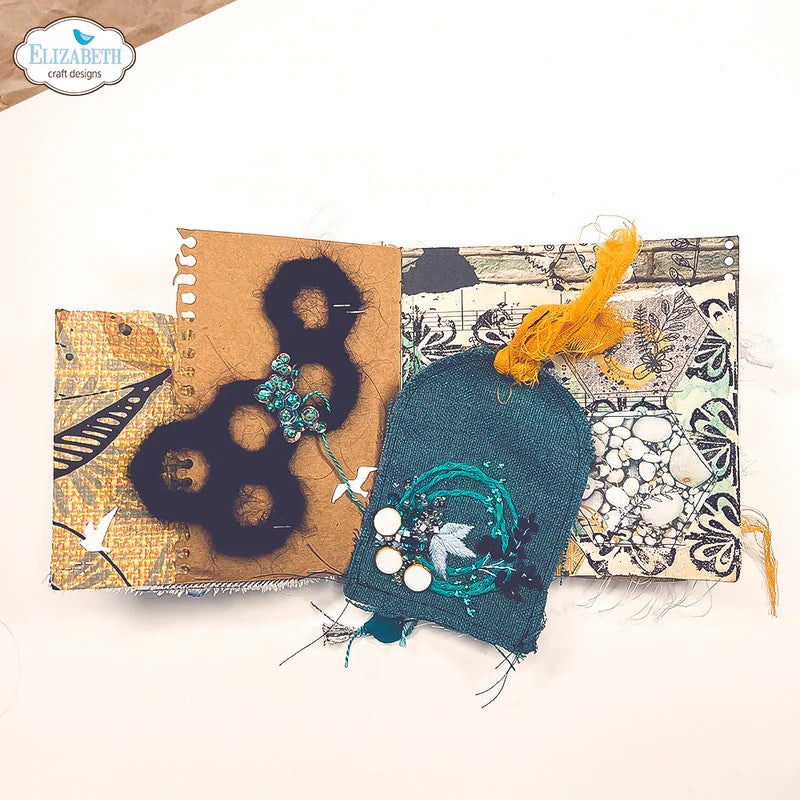 Elizabeth Craft Designs Journal Edges 2 metalen stansenset