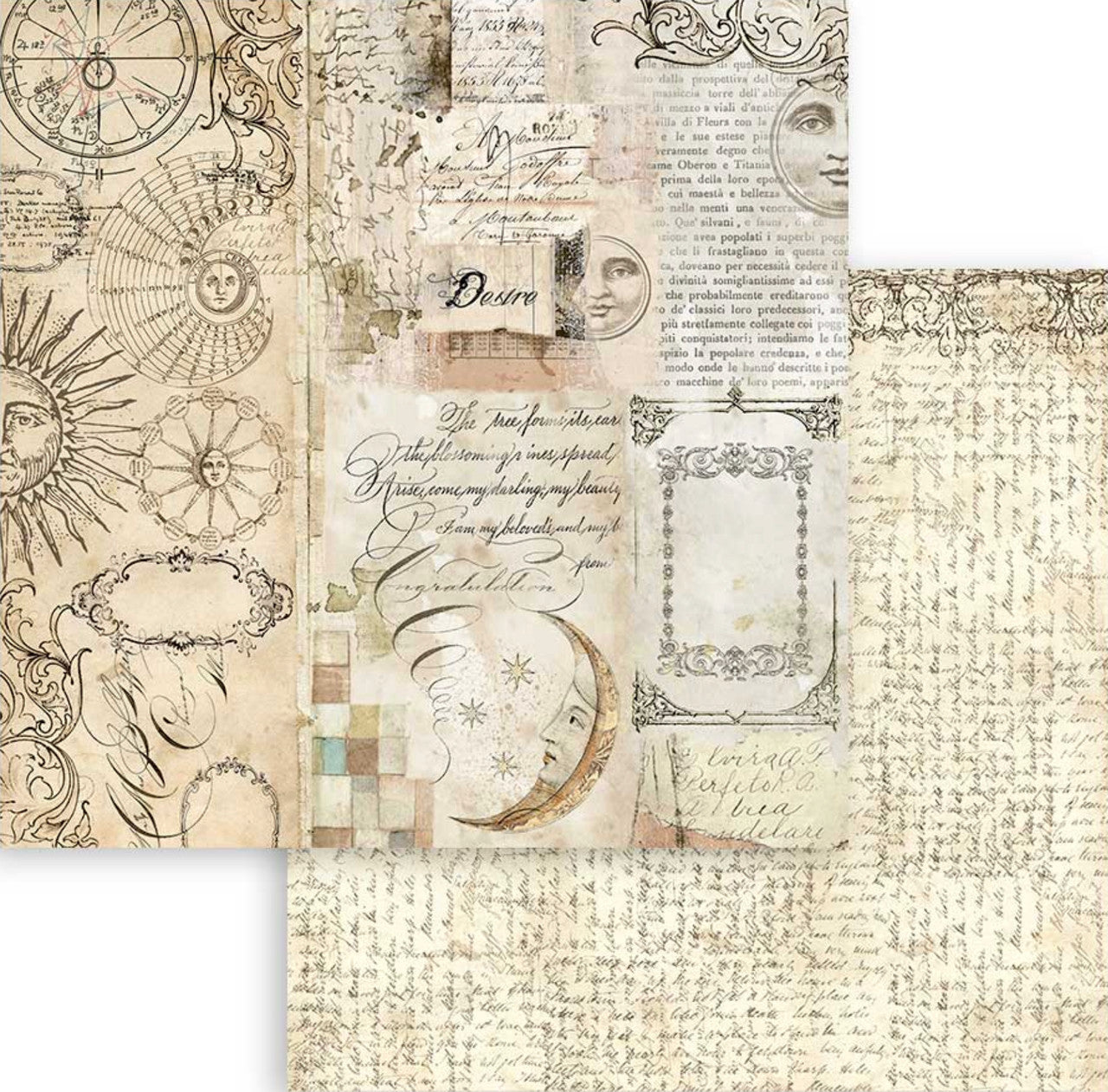 Stamperia Alchemy-papierpakket 8 "x 8"