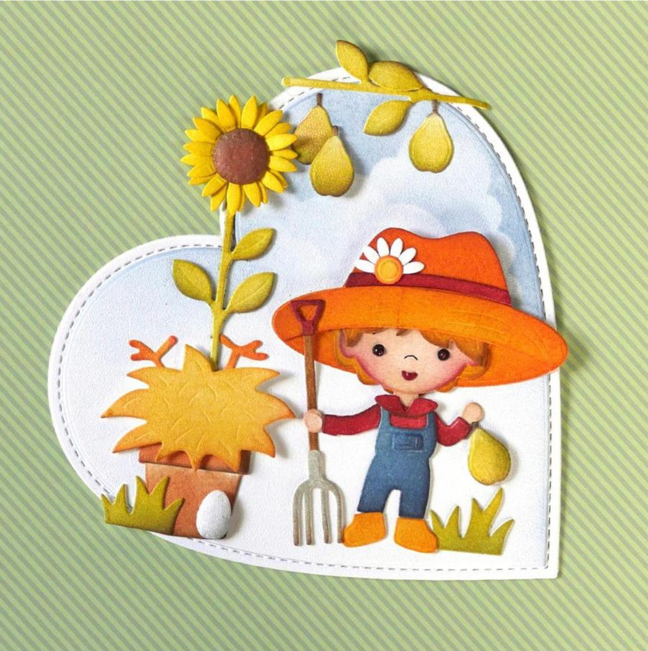 Juego de troqueles de granjero Elizabeth Craft