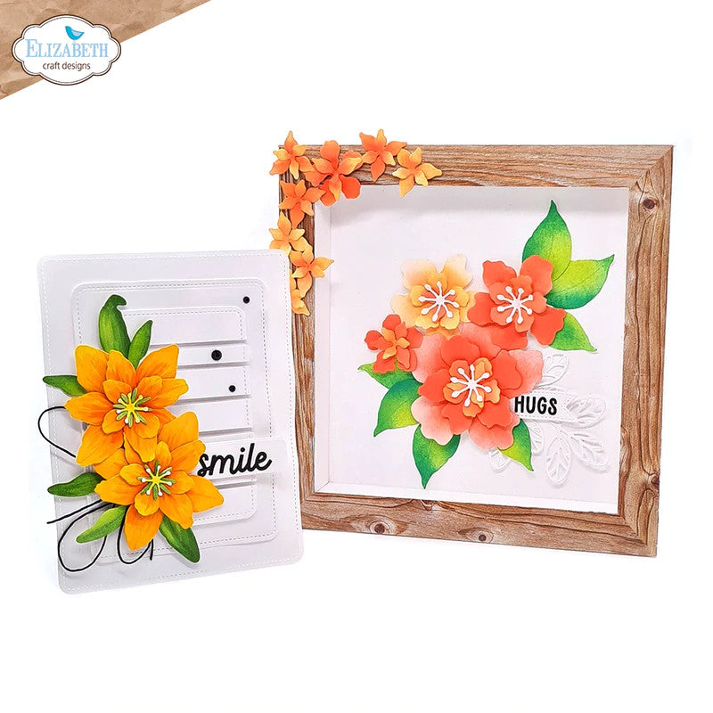 Elizabeth Craft Designs Smell the Flowers-stempelset (CS268)