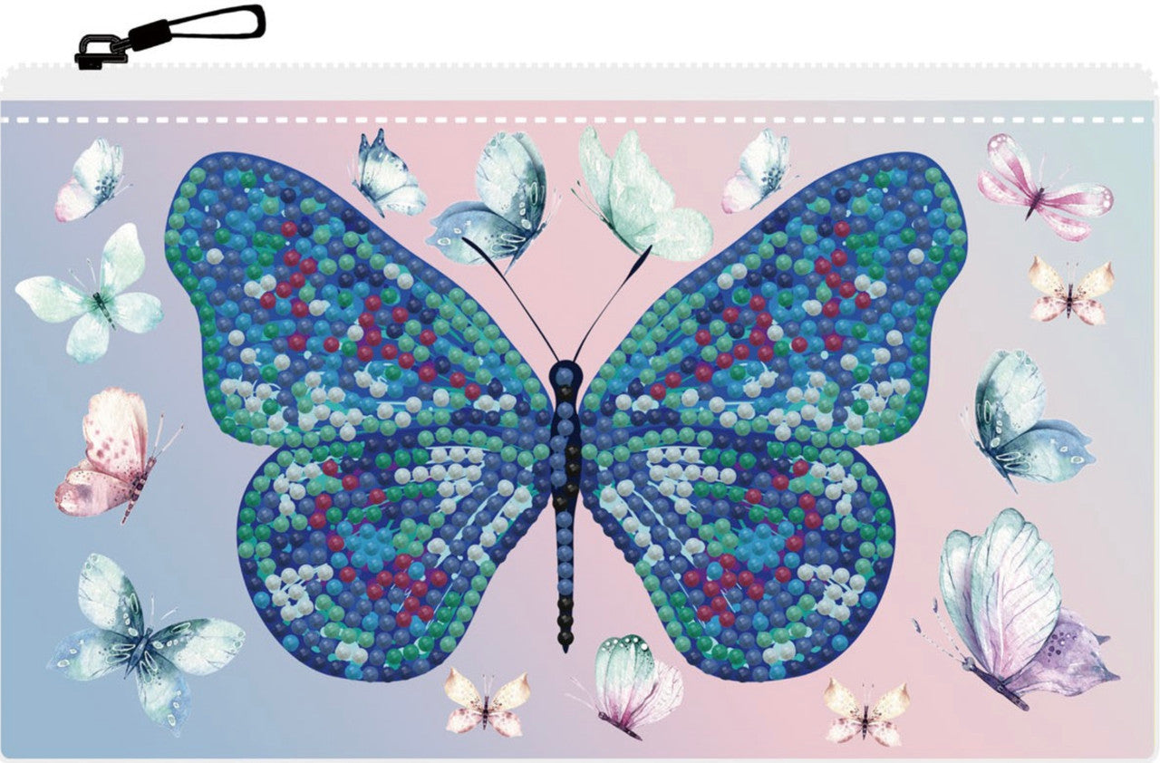 Diamond Dotz Butterfly Days Zipper Pouch