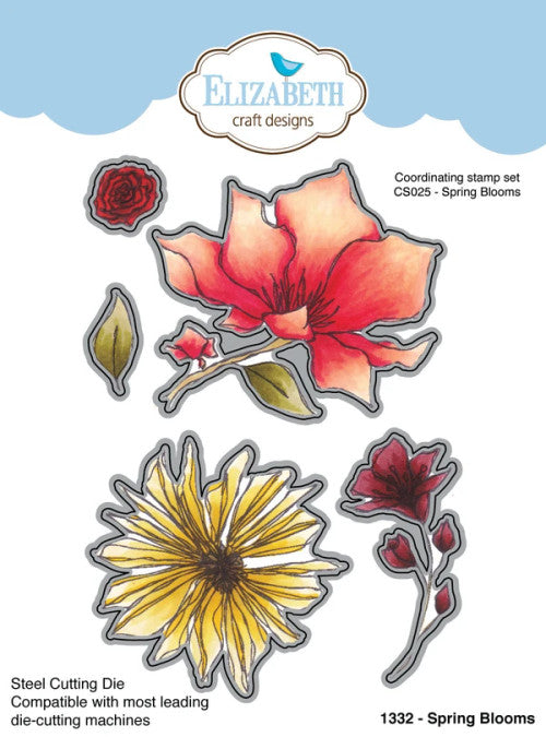 Troquel de flores de primavera de Elizabeth Craft