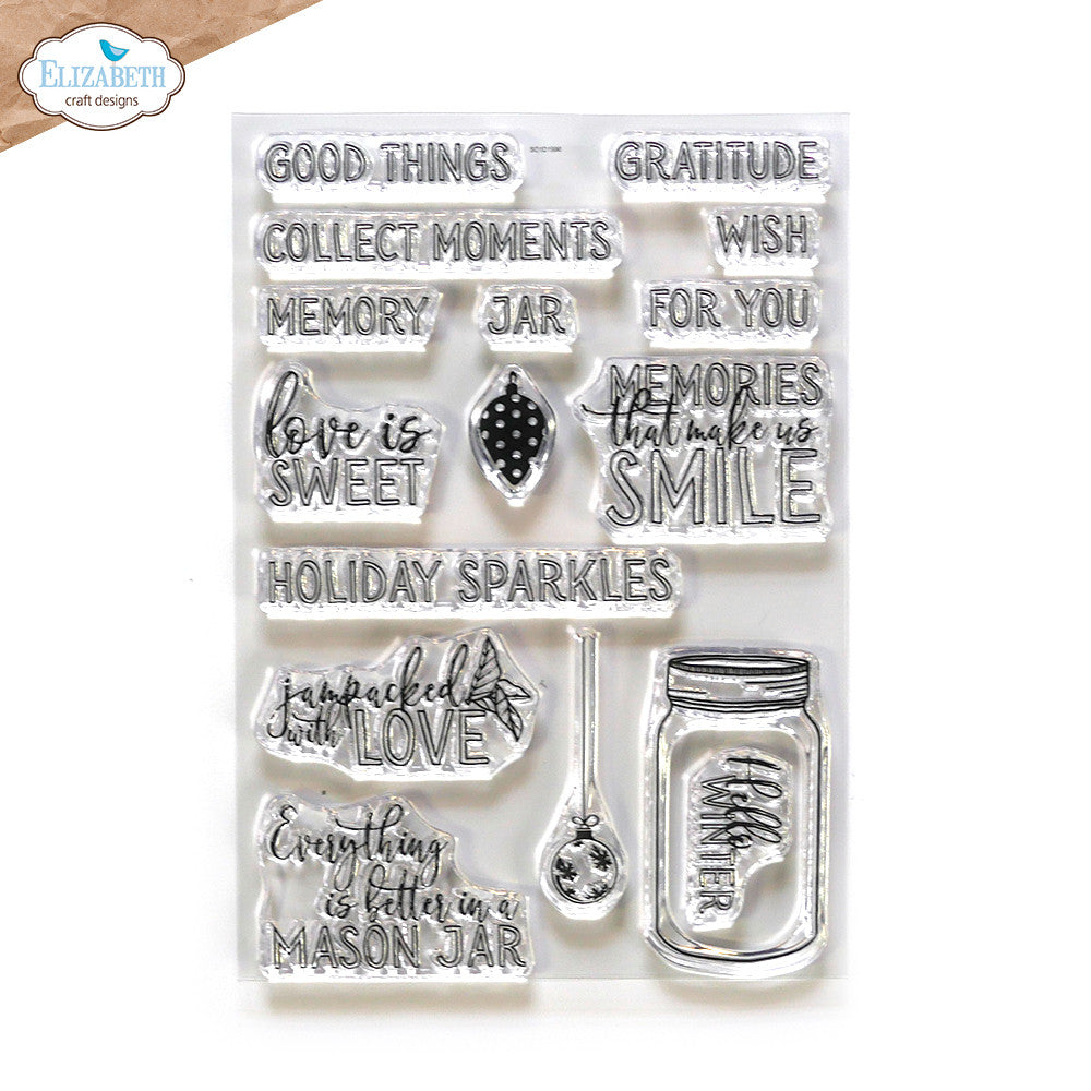 Elizabeth Craft Designs Mason Jar / Sneeuwbol speciale kit
