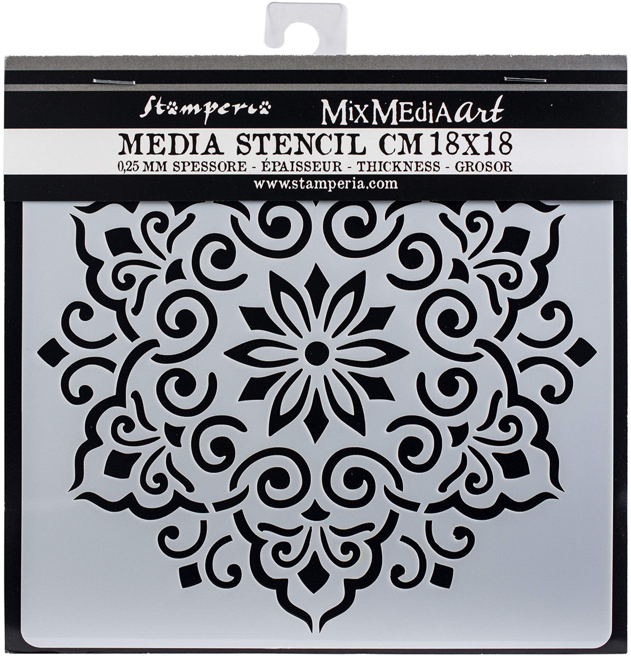 Stamperia Thick Stencil Mandala Lace