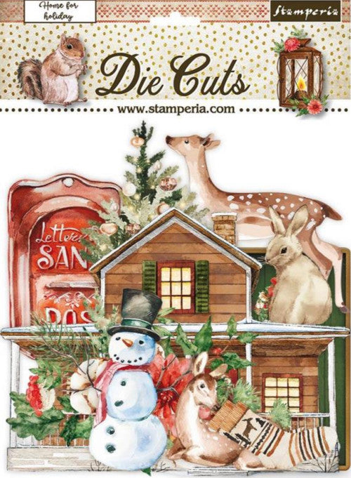 Stamperia Die Cuts - Hogar para las vacaciones