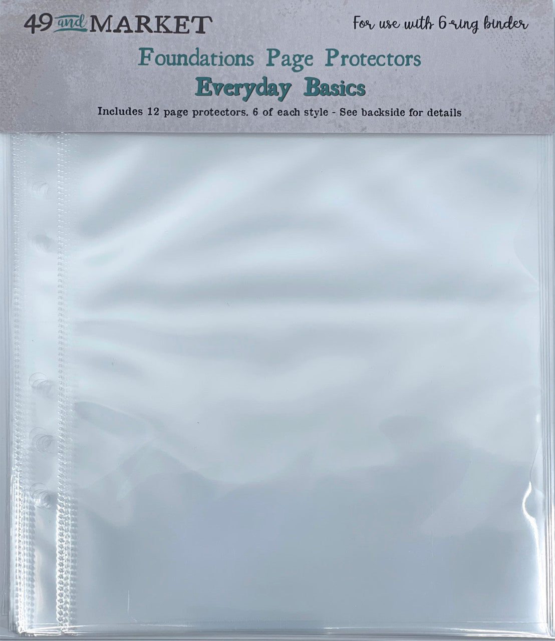 49 & Market Foundations Page Protectors - Everyday Basics