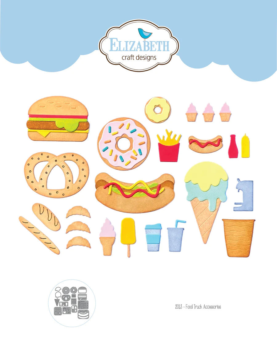 Elizabeth Craft Designs Accesorios para camiones de comida 2013