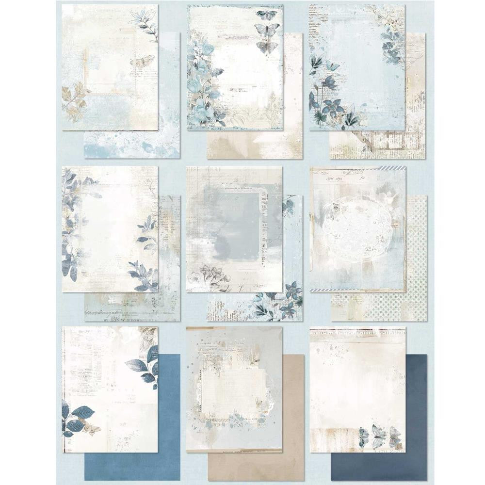 49 & Market Vintage Artistry Serenity - 6” x 8” Collection Pack