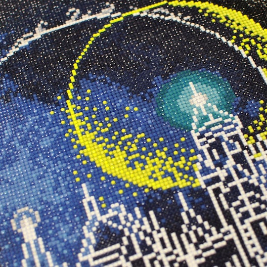 Camelot Diamond Dotz Harry Potter Luna sobre Hogwarts