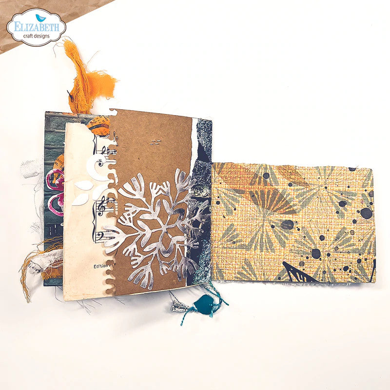 Elizabeth Craft Designs Troquel de metal con diseño de flores