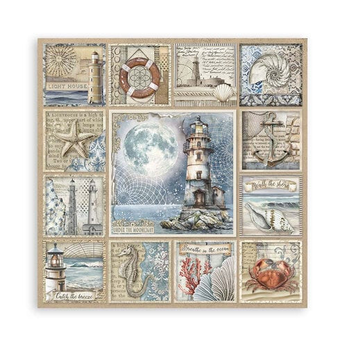 Stamperia Christmas Rose 12" x 12" Collectie Maxi Pad (22 enkelzijdig)