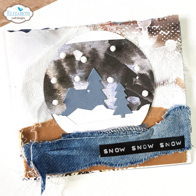 Elizabeth Craft Snow Globe Die