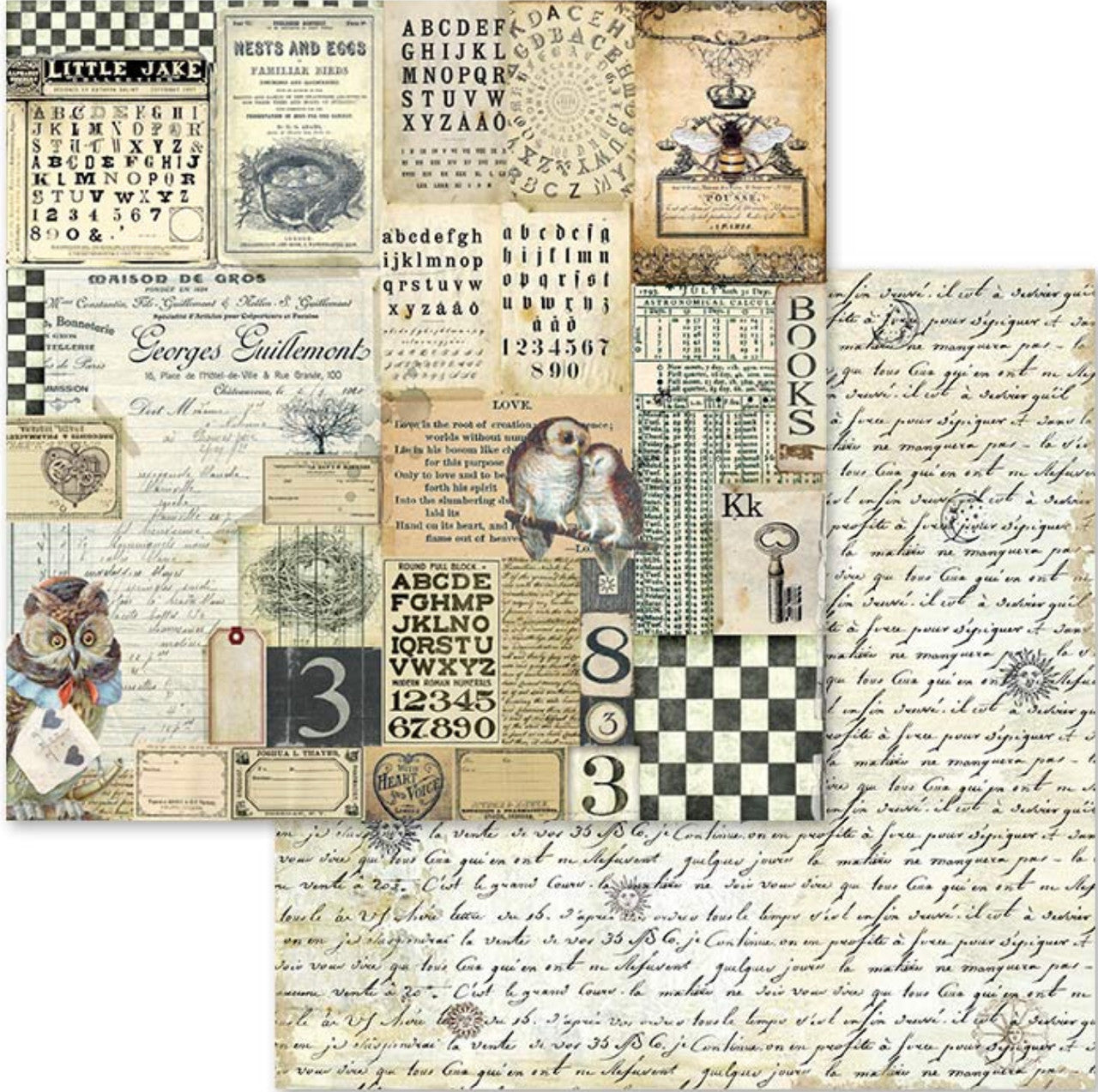 Stamperia Alchemy Paper Pack 12” x 12”