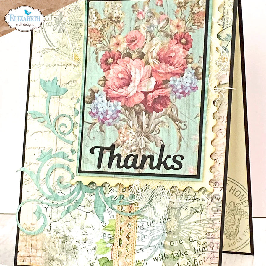 Elizabeth Craft Designs Everyday Elements Fancy Flourishes Die Set