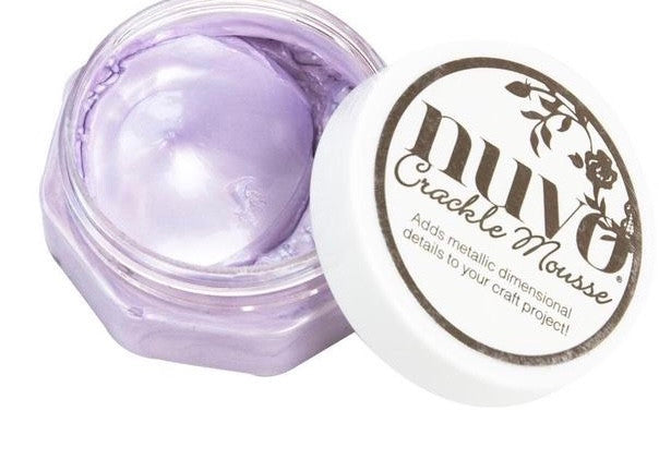 Nuvo Crackle Mousse Malva Brumosa